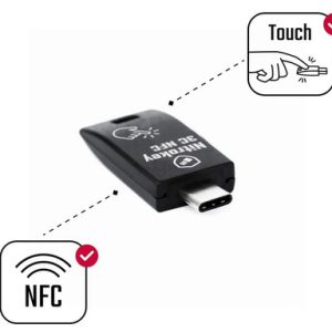 Varnostni ključ Nitrokey 3C NFC, USB-C