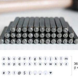 Alternative view of Komplet malih tiskanih črk in posebnih znakov za SEEDOR varnostno kopijo