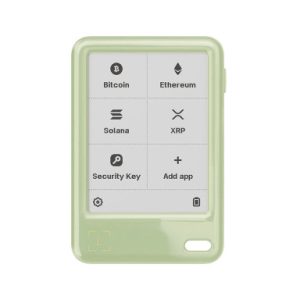 Ledger Nano Gen5 z Recovery Key, denarnica za Bitcoin in druge kriptovalute, Matcha Green