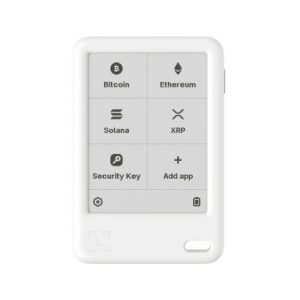 Ledger Nano Gen5 z Recovery Key, denarnica za Bitcoin in druge kriptovalute, Glacier White