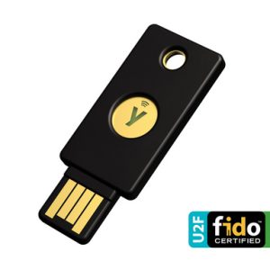 Alternative view of Varnostni ključ Yubico Security Key NFC, FIDO2 U2F, USB-A, črn