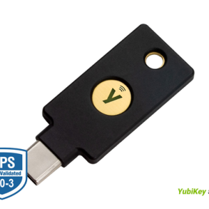 Varnostni ključ Yubico YubiKey 5C NFC FIPS (140-3), USB-C